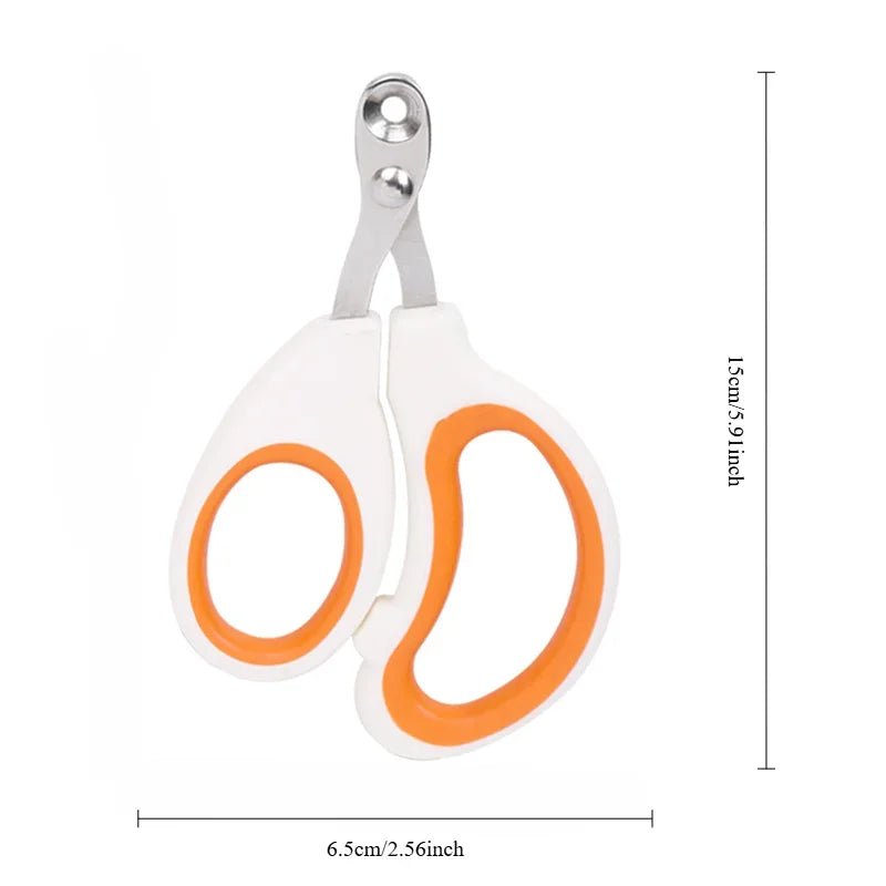 1 piece of professional pet nail scissors – Pet grooming, nail clippers for cats and dogs, claw trimmer, pet grooming accessories.